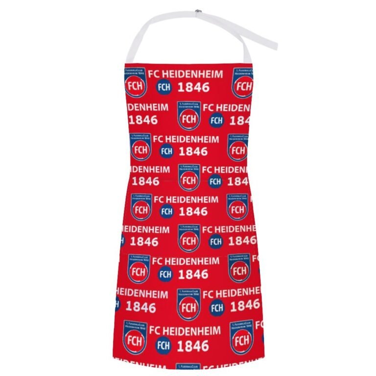 FC Heidenheim Wasserdichte Schürze Wasserdichte Schürze Mit Taschen Für Küchenfarbe Und Mehr.