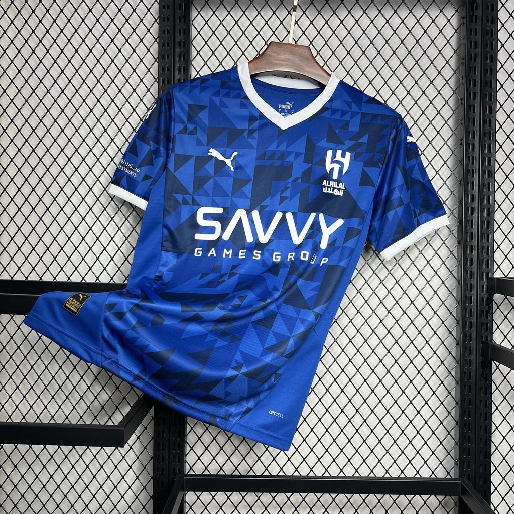 Al Hilal SFC Neymar JR 10 Home Trikot 2024-2025 Al Hilal SFC Neymar JR 10 Home Trikot 2024-2025