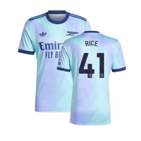 Arsenal Declan Rice 41 Third Trikot 2024-2025