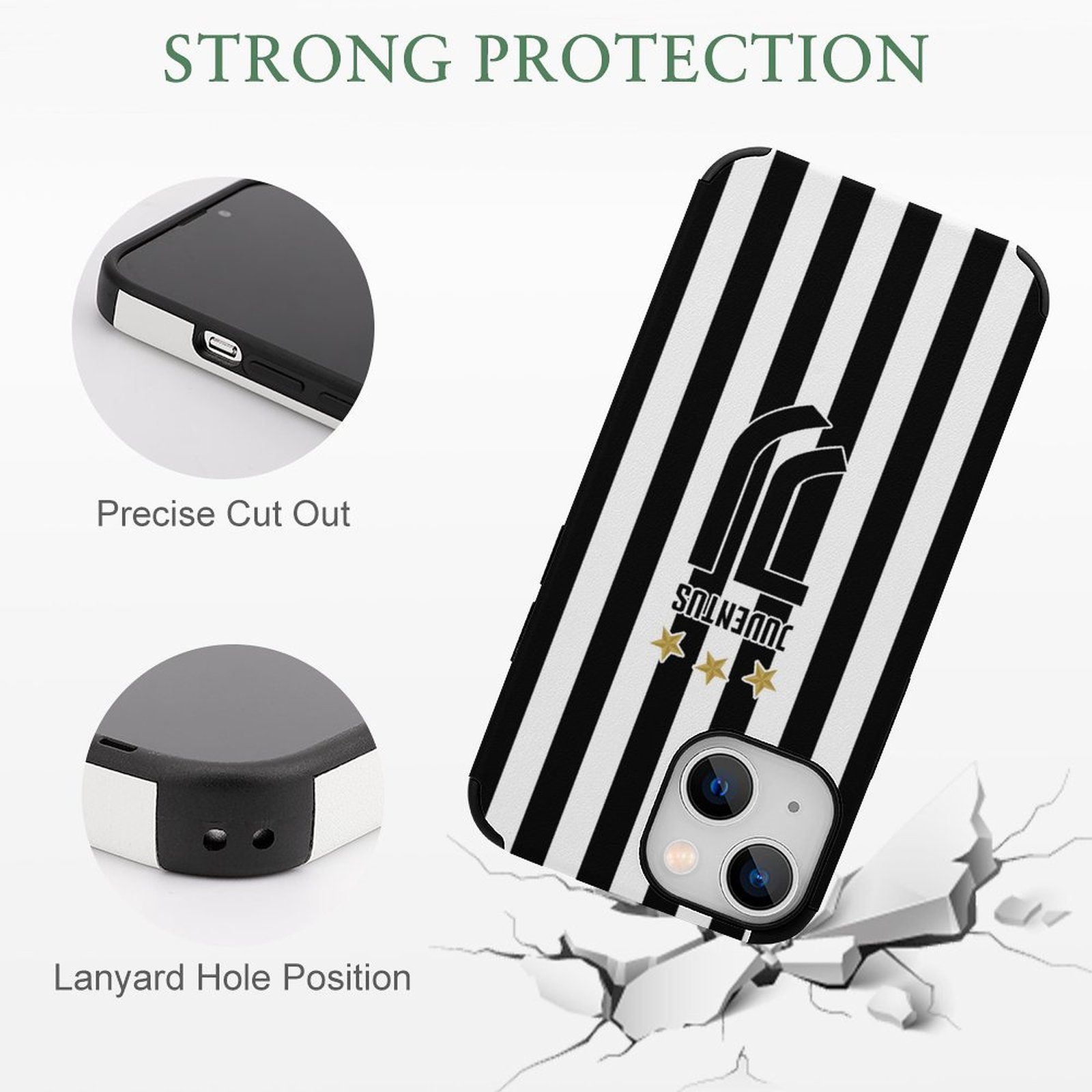 Juventus FC Stoßfest Und Schützend Handyhüllen & Cover Für IPhone 13 Juventus FC Stoßfest Und Schützend Handyhüllen & Cover Für IPhone 13