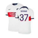 Paris Saint-Germain Milan Škriniar 37 Away Trikot 2023-2024