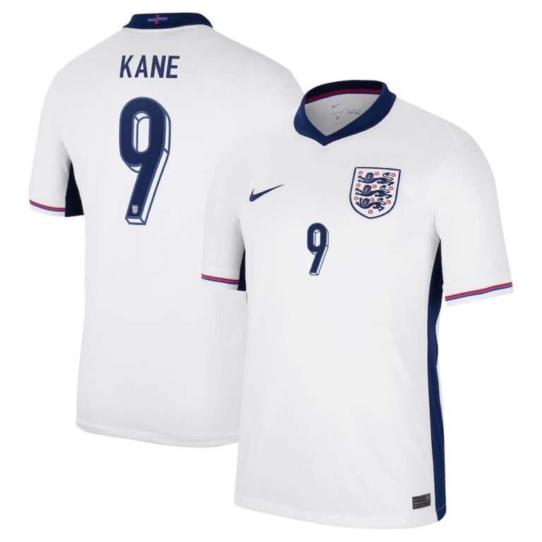 England Harry Kane 9 Home Trikot EM 2024