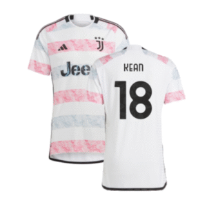 Juventus Moise Kean 18 Away Trikot 2023-2024