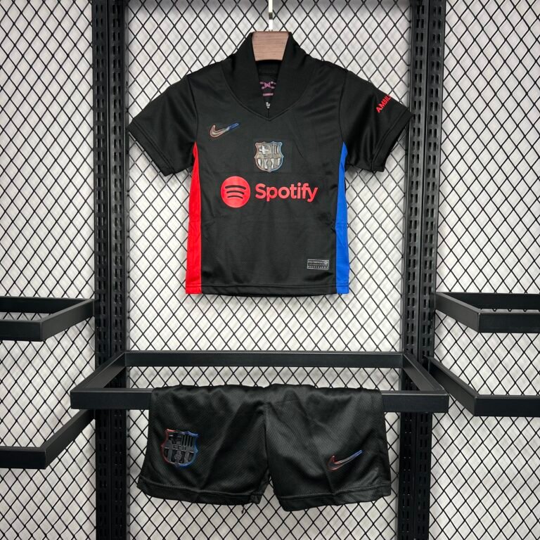 FC Barcelona Auswärtstrikot Kinder Mini Kit 2024-2025