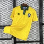Brasilien Home Retro Trikot 1991-1993