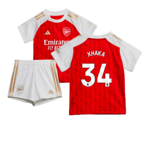Arsenal Granit Xhaka 34 Heimtrikot Kinder Minikit 2023-2024 Arsenal Granit Xhaka 34 Heimtrikot Kinder Minikit 2023-2024