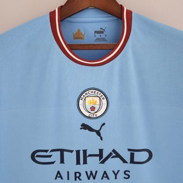 Man City Erling Haaland 9 Heimtrikot Kinder Mini Kit 2022-2023