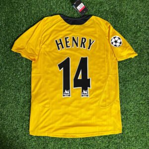 Arsenal Thierry Henry 14 Retro Away Trikot 2005-2006