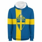 Schweden Kapuzenpulli Mit Fleece Für Männer Und Frauen