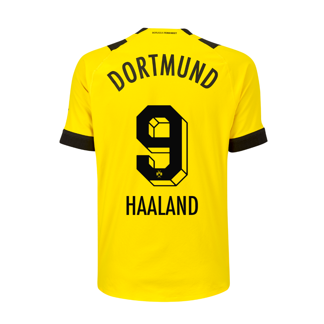 Borussia Dortmund Erling Haaland 9 Home Trikot 2022-2023 Borussia Dortmund Erling Haaland 9 Home Trikot 2022-2023