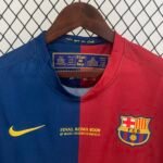 FC Barcelona Champions League Final Langarm Home Retro Trikot 2008-2009