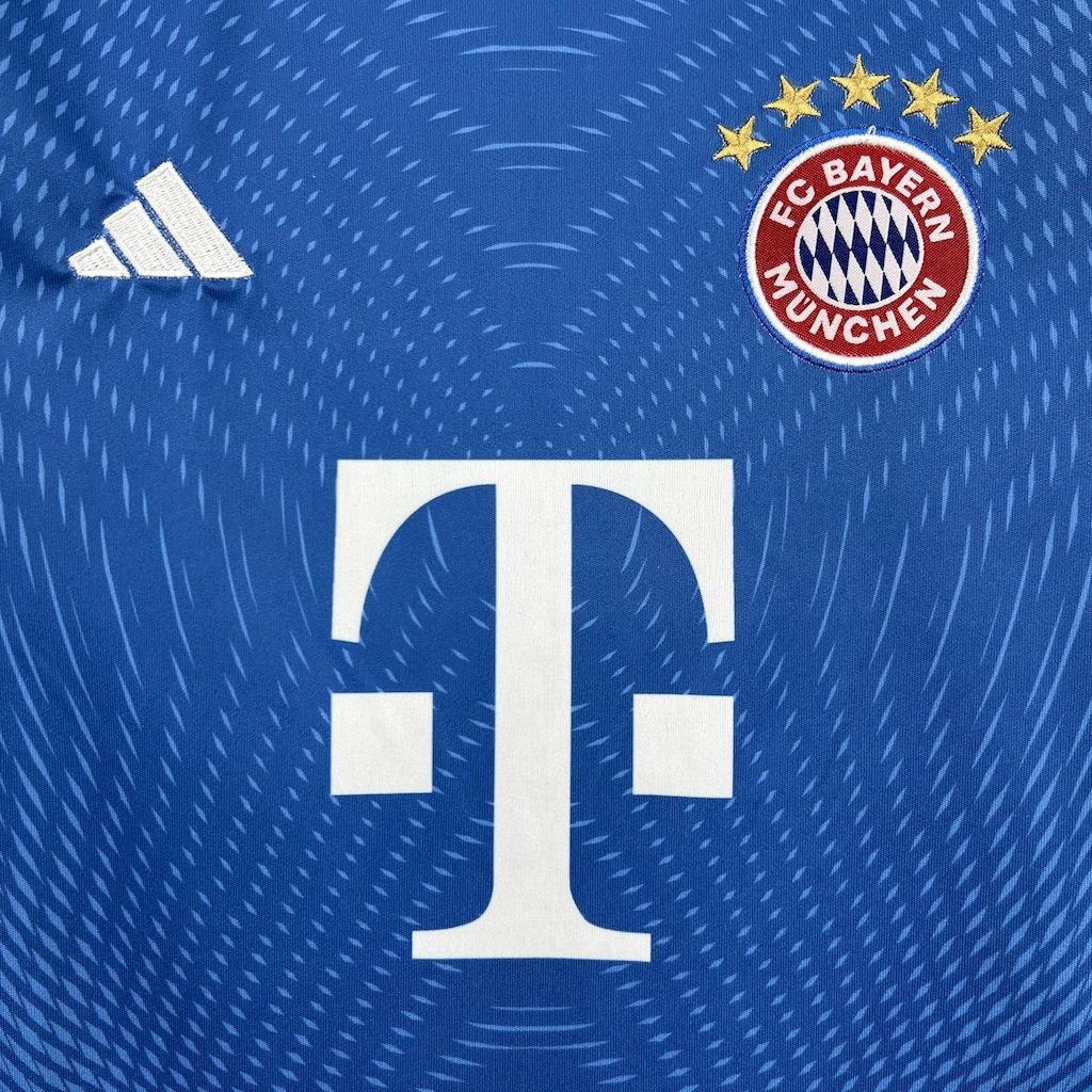 Bayern München Torwart Trikot Kinder 2025-2026 - Blau Bayern München Torwart Trikot Kinder 2025-2026 - Blau