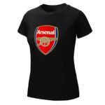 Arsenal Damen Kurzarm Rundhals T-Shirt Casual Sommer Tops