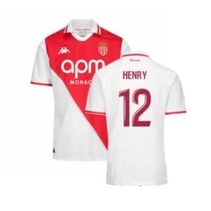 AS Monaco Thierry Henry 12 Home Trikot 2024-2025
