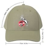 Unisex FC Köln Baseball Cap Verstellbar Reine Farbe Baseballkappe Mütze