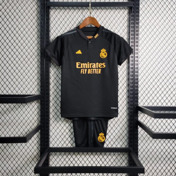 Real Madrid Arda Guler 24 Third Trikot Kinder Mini Kit 2023-2024