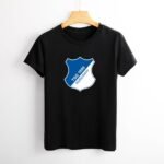 TSG Hoffenheim Damen Kurzarm Rundhals T-Shirt Casual Sommer Tops