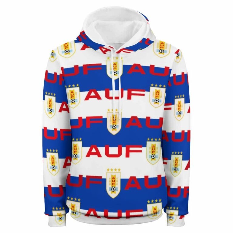 Uruguay Kapuzenpulli Mit Fleece Für Männer Und Frauen