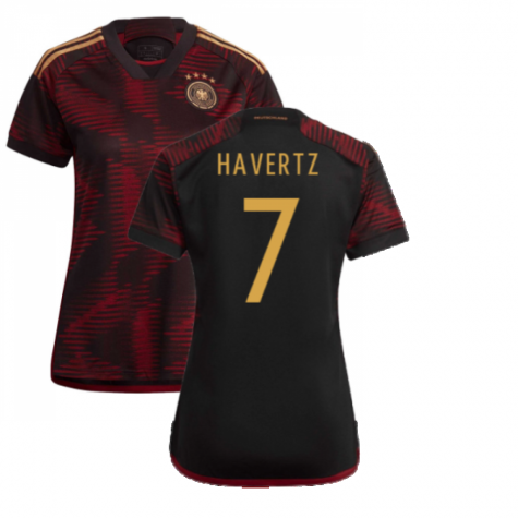 Frauen Deutschland Kai Havertz 7 Away Trikot WM 2022 Frauen Deutschland Kai Havertz 7 Away Trikot WM 2022