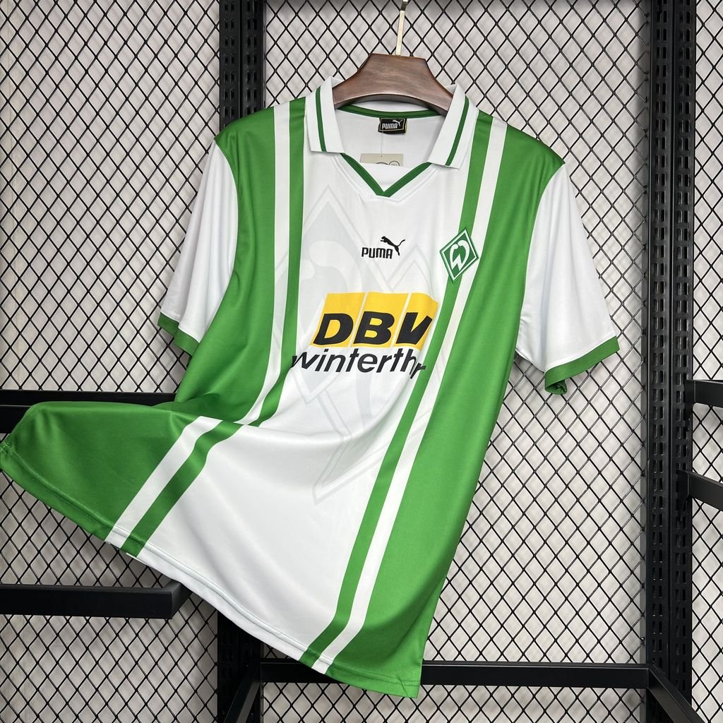 Werder Bremen Retro Home Trikot 1996-1997 Werder Bremen Retro Home Trikot 1996-1997