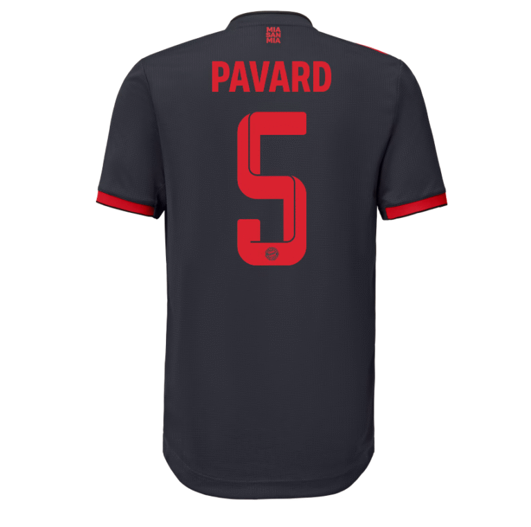 FC Bayern München Benjamin Pavard 5 Third Trikot 2022-2023