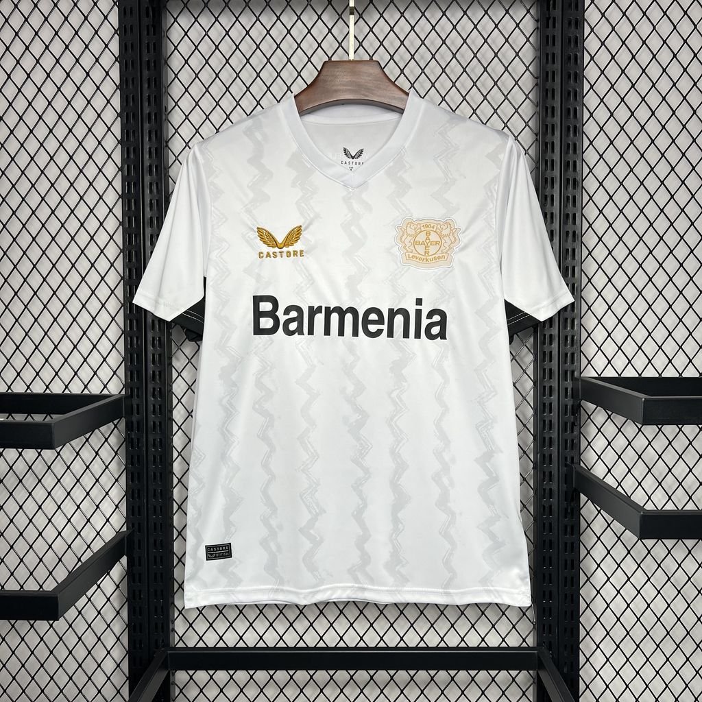 Bayer Leverkusen Florian Wirtz 10 Away Trikot 2024-2025 Bayer Leverkusen Florian Wirtz 10 Away Trikot 2024-2025