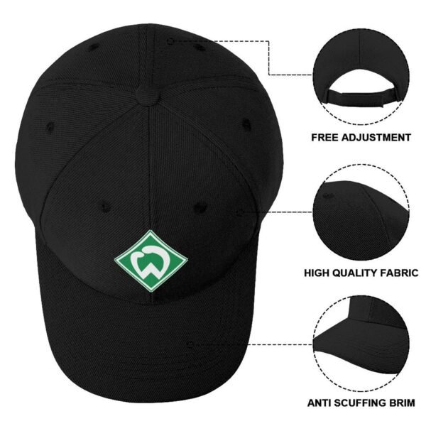 Unisex Werder Bremen Baseball Cap Verstellbar Reine Farbe Baseballkappe Mütze