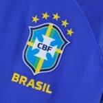 Brasilien Auswärtstrikot Kinder Minikit WM 2022 ( Aufdruck Dein Name )