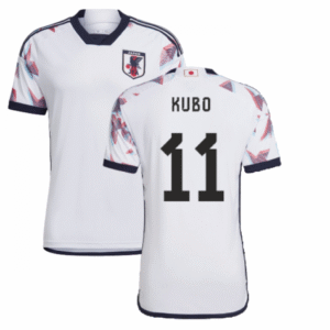 Japan Takefusa Kubo 11 Away Trikot WM 2022