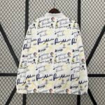 Real Madrid Beidseitig Verwendbar Anthem Jacke 2024-2025 - Weiß