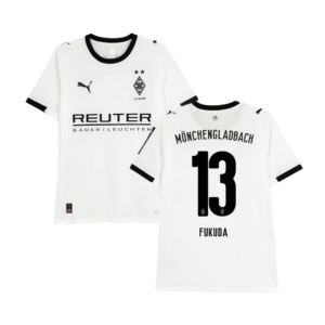 Borussia Monchengladbach Shio Fukuda 13 Home Trikot 2025-2026