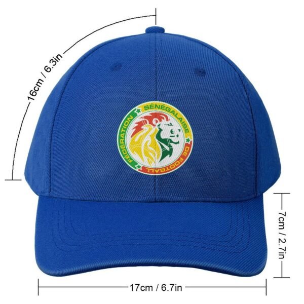 Senegal Baseball Cap Verstellbar Reine Farbe Baseballkappe Mütze