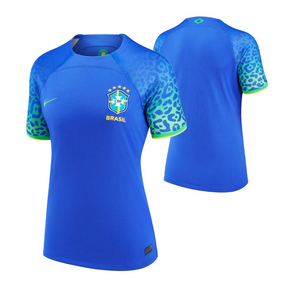 Frauen Brasilien Away Trikot WM 2022 Frauen Brasilien Away Trikot WM 2022