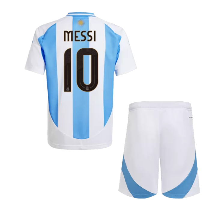 Argentinien Lionel Messi 10 Heimtrikot Kinder Minikit 2024-2025