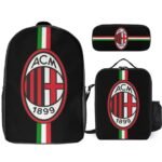 AC Mailand Student Schulranzen Lunchbag Stifttasche Kombination