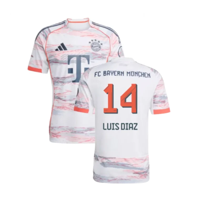 FC Bayern München Luis Díaz 14 Away Trikot 2025-2026
