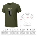 Juventus FC Core Stretch Slim Cneck Gildan Tee T-Shirt Herren