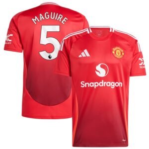 Manchester United Harry Maguire 5 Home Trikot 2024-2025