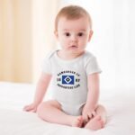 Hamburger SV Baby Bodysuit Strampler Schlafanzug Mit Kurzen Ärmeln
