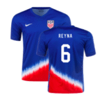 USA Claudio Reyna 6 Away Trikot 2024-2025