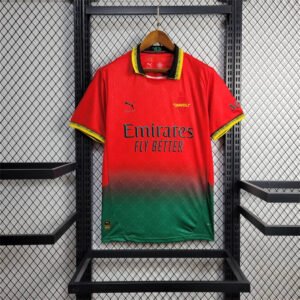 AC Mailand X Off White Fourth Sondertrikot 2024-2025 - Rot