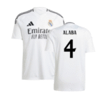 Real Madrid David Alaba 4 Home Trikot 2024-2025