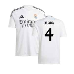 Real Madrid David Alaba 4 Home Trikot 2024-2025
