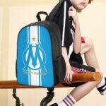 Olympique de Marseille Kinderschultaschen Rucksäcke Für Jungen Und Mädchen