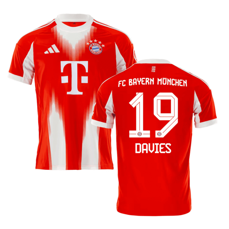 FC Bayern München Alphonso Davies 19 Home Trikot 2025-2026