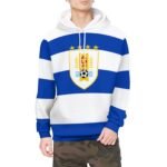 Uruguay Kapuzenpulli Mit Fleece Für Männer Und Frauen