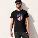 Atletico Madrid Core Stretch Slim Cneck Gildan Tee T-Shirt Herren