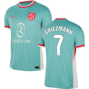 Atletico Madrid Antoine Griezmann 7 Away Trikot 2024-2025