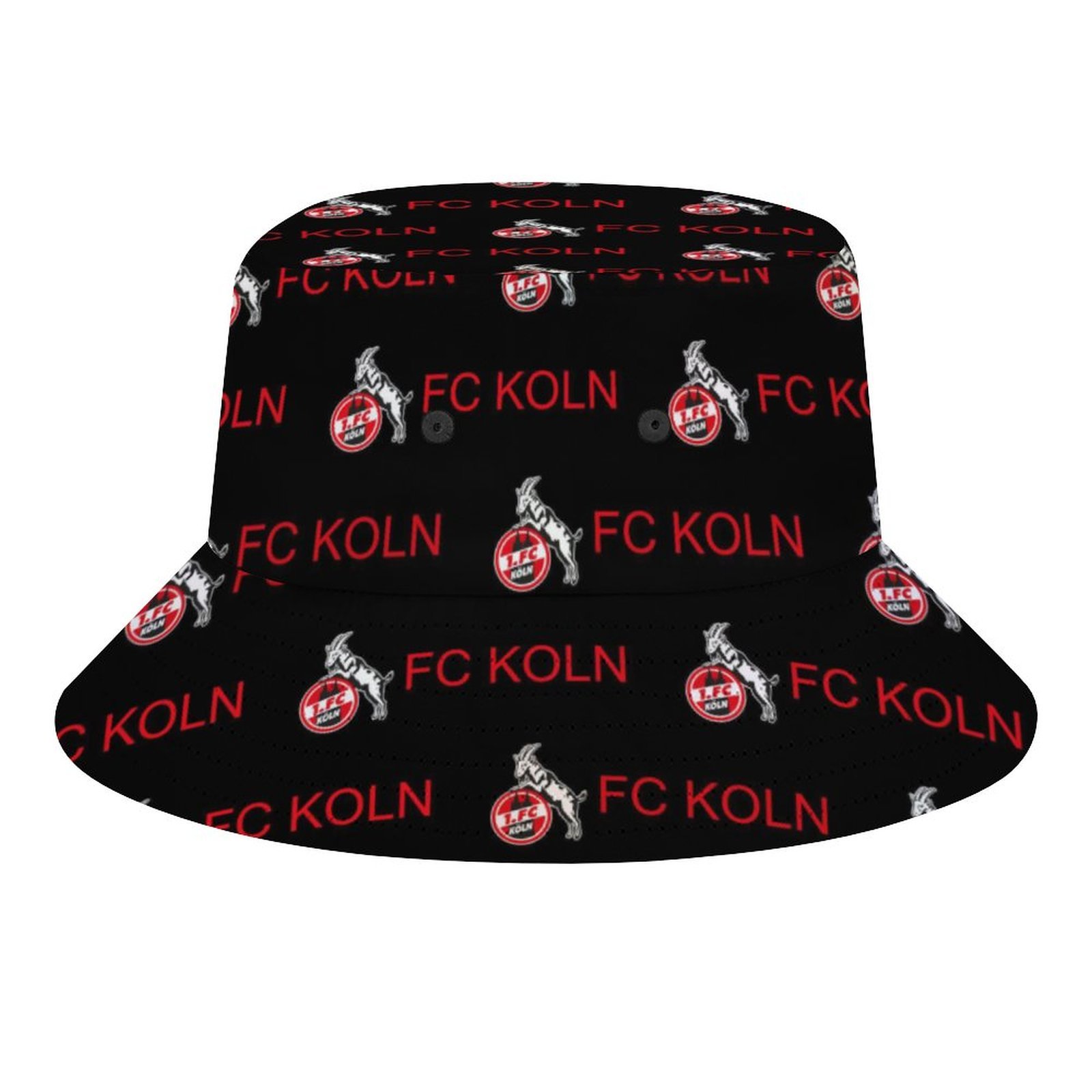 FC Köln Karomuster Sommer Sonnenhut Reversible Bucket Hat FC Köln Karomuster Sommer Sonnenhut Reversible Bucket Hat