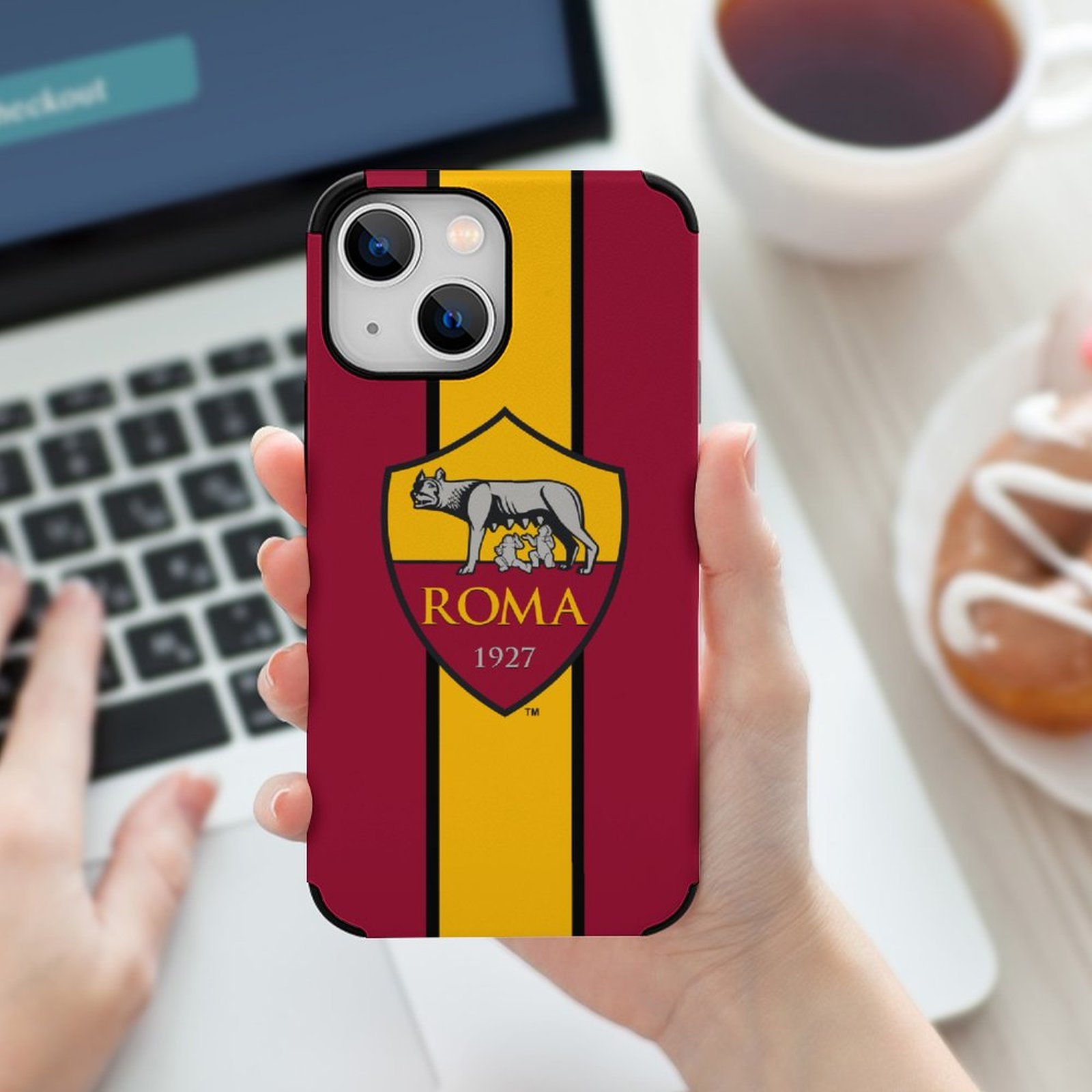 AS Rom Stoßfest Und Schützend Handyhüllen & Cover Für IPhone 13 AS Rom Stoßfest Und Schützend Handyhüllen & Cover Für IPhone 13